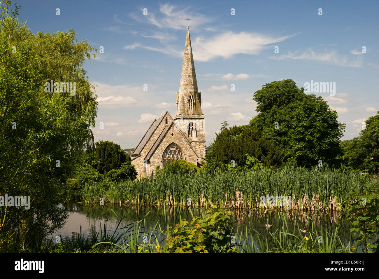 St. Pauls-Kirche in Woodford Bridge, Essex, England. Stockfoto