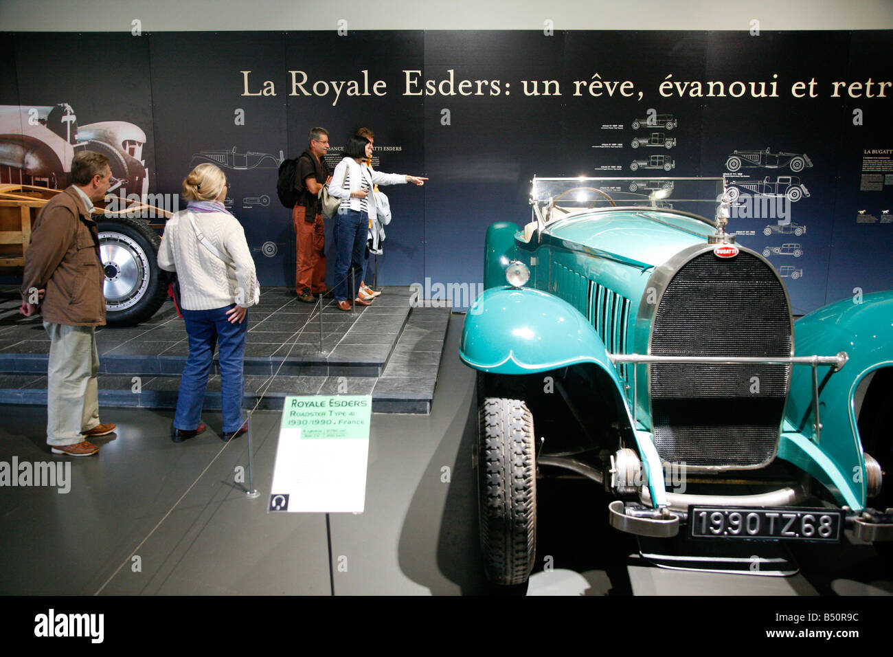Sep 2008 Musée National de l Automobile Mulhouse Elsass Frankreich Stockfoto