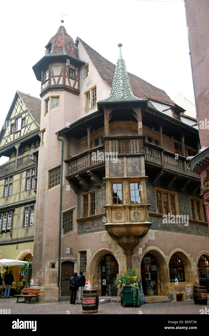 Sep 2008 Maison Pfister Colmar Elsass Frankreich Stockfoto