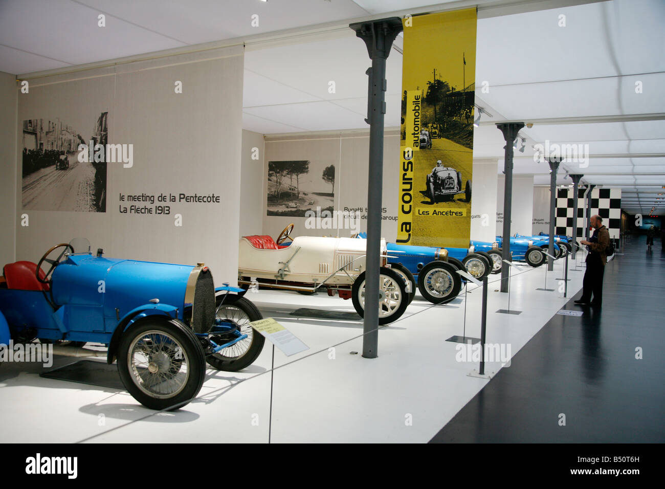 Sep 2008 - Musée National de l Automobile Mulhouse Elsass Frankreich Stockfoto