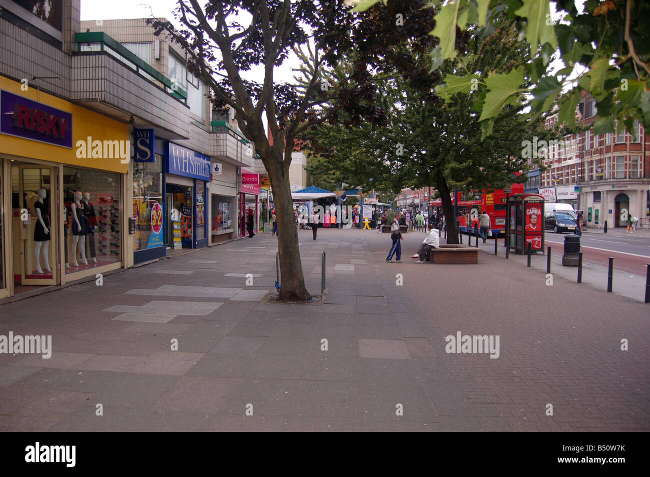 High Street Kilburn, London, England, Uk Stockfoto