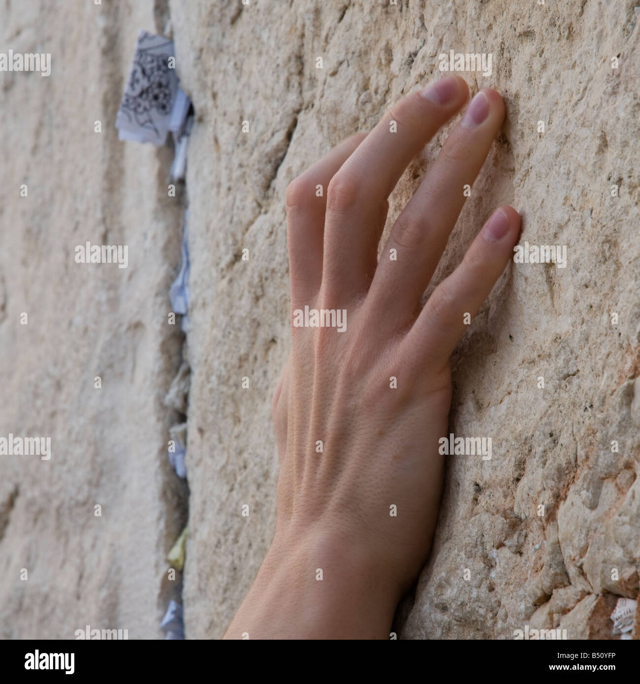 Israel Jerusalem Klagemauer Sukot Festival Fest der Laubhütten Birkat Cohanim Cohen Segnung Stockfoto