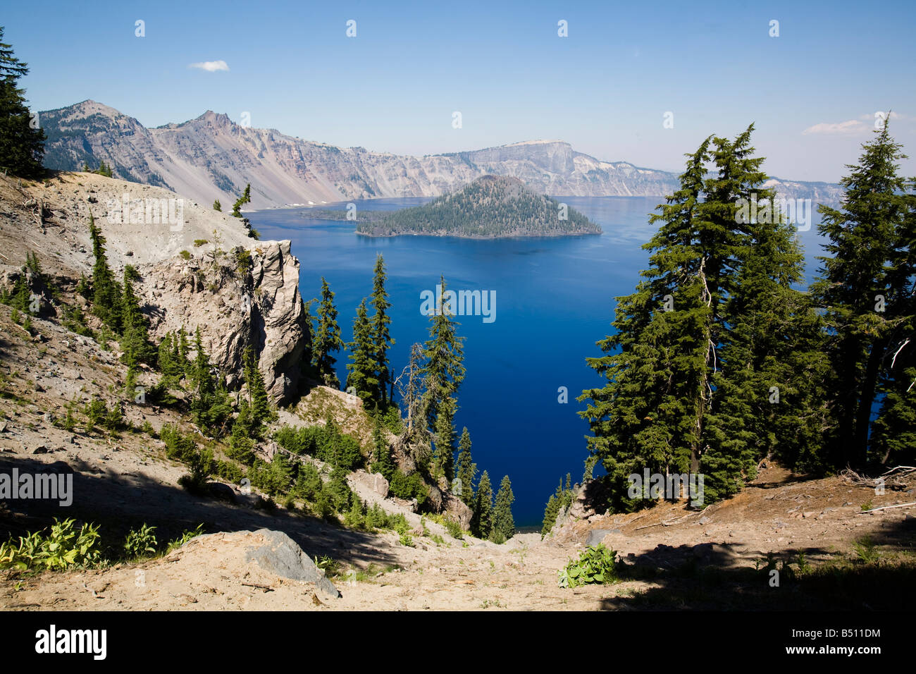 Crater Lake, Oregon Stockfoto