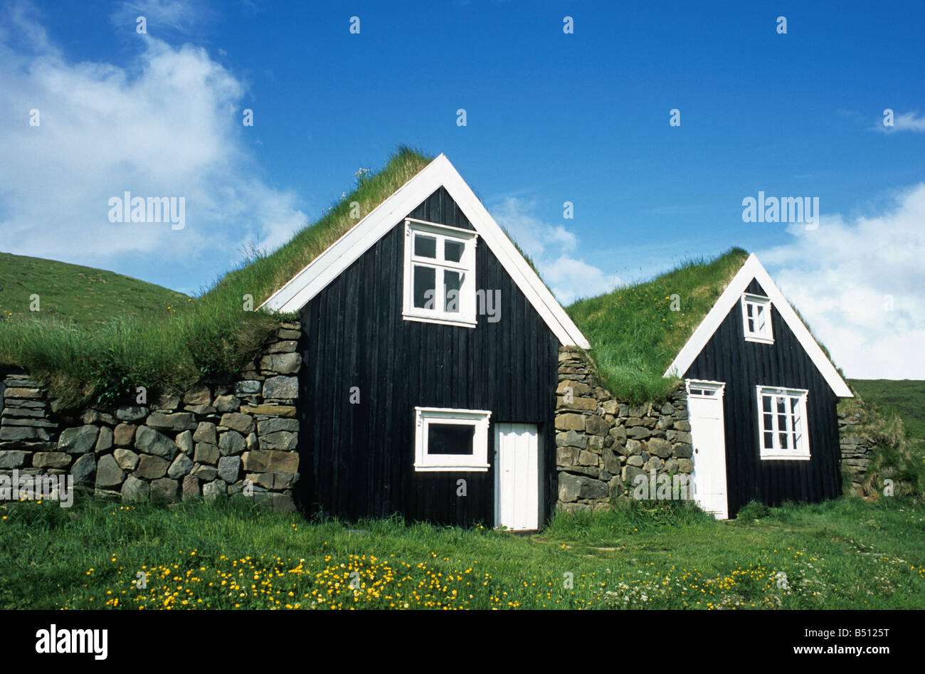 Sel Farm Skaftafell Nationalpark Island Stockfotografie Alamy alamy
