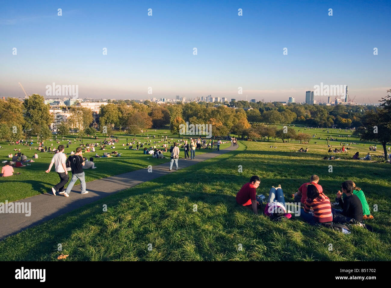 Primrose Hill Regents Park london Stockfoto