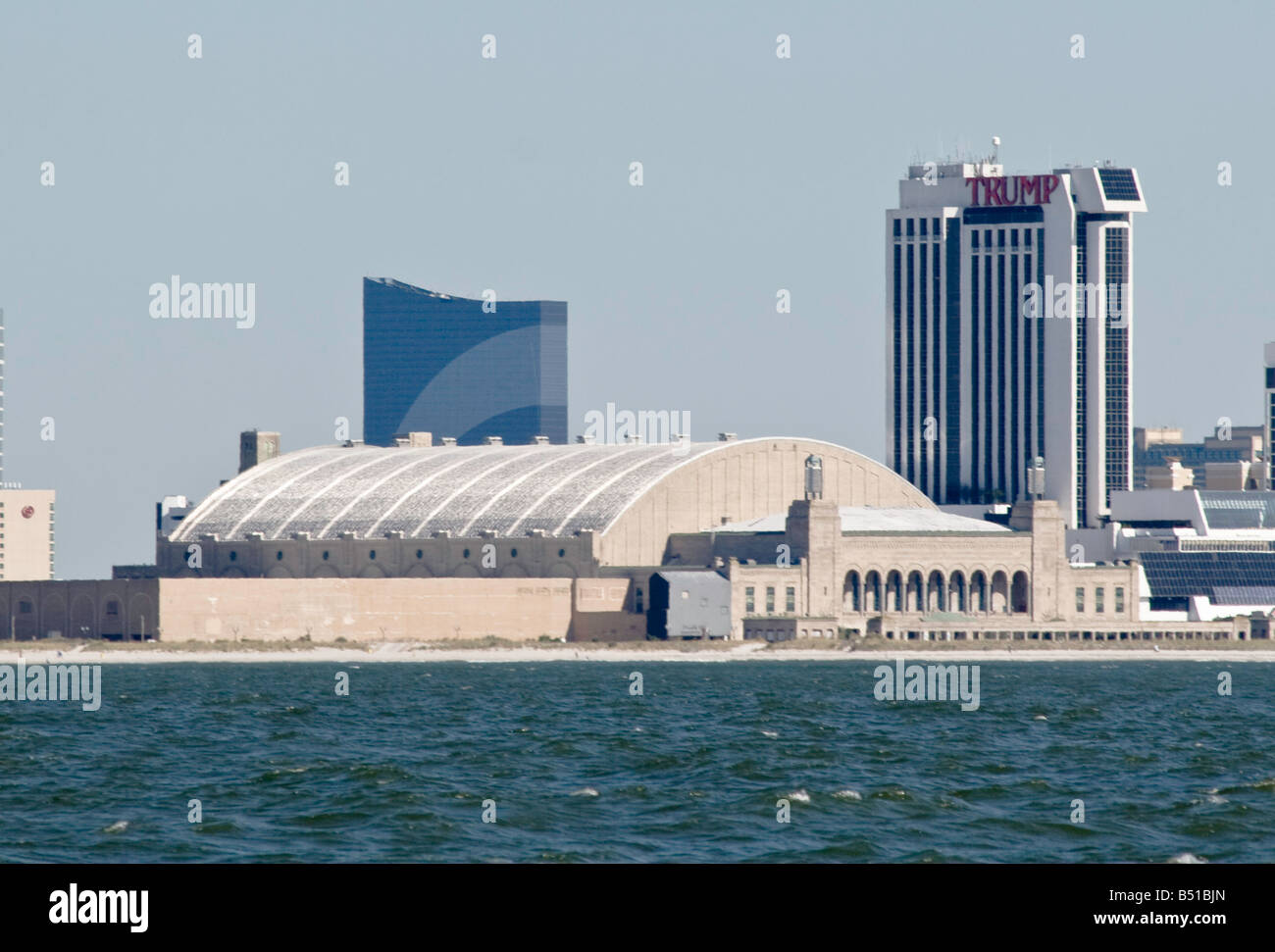 Boardwalk Hall in Atlantic City Stockfoto