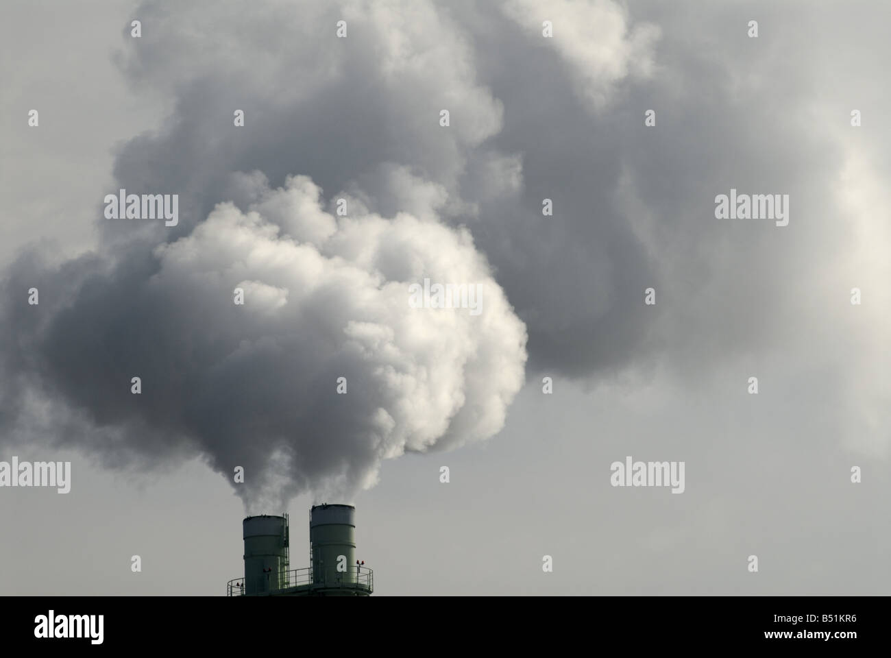 Luftverschmutzung Stockfoto