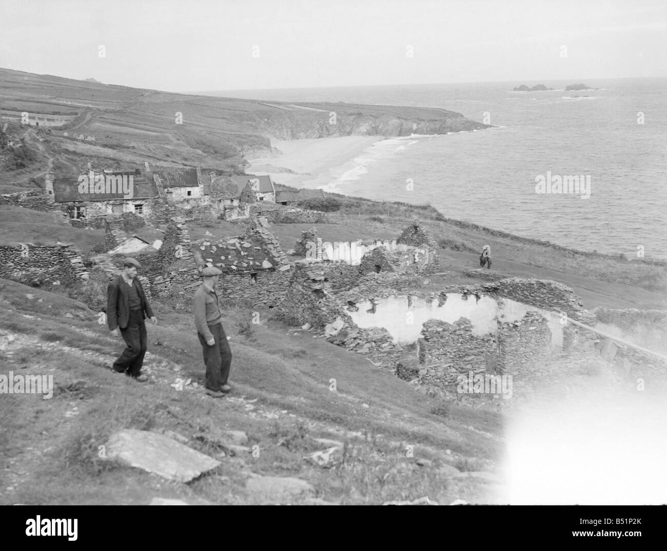 Great Blasket Island. &#13; &#10; 09.02.1951 &#13; &#10; B4206/2 Stockfoto