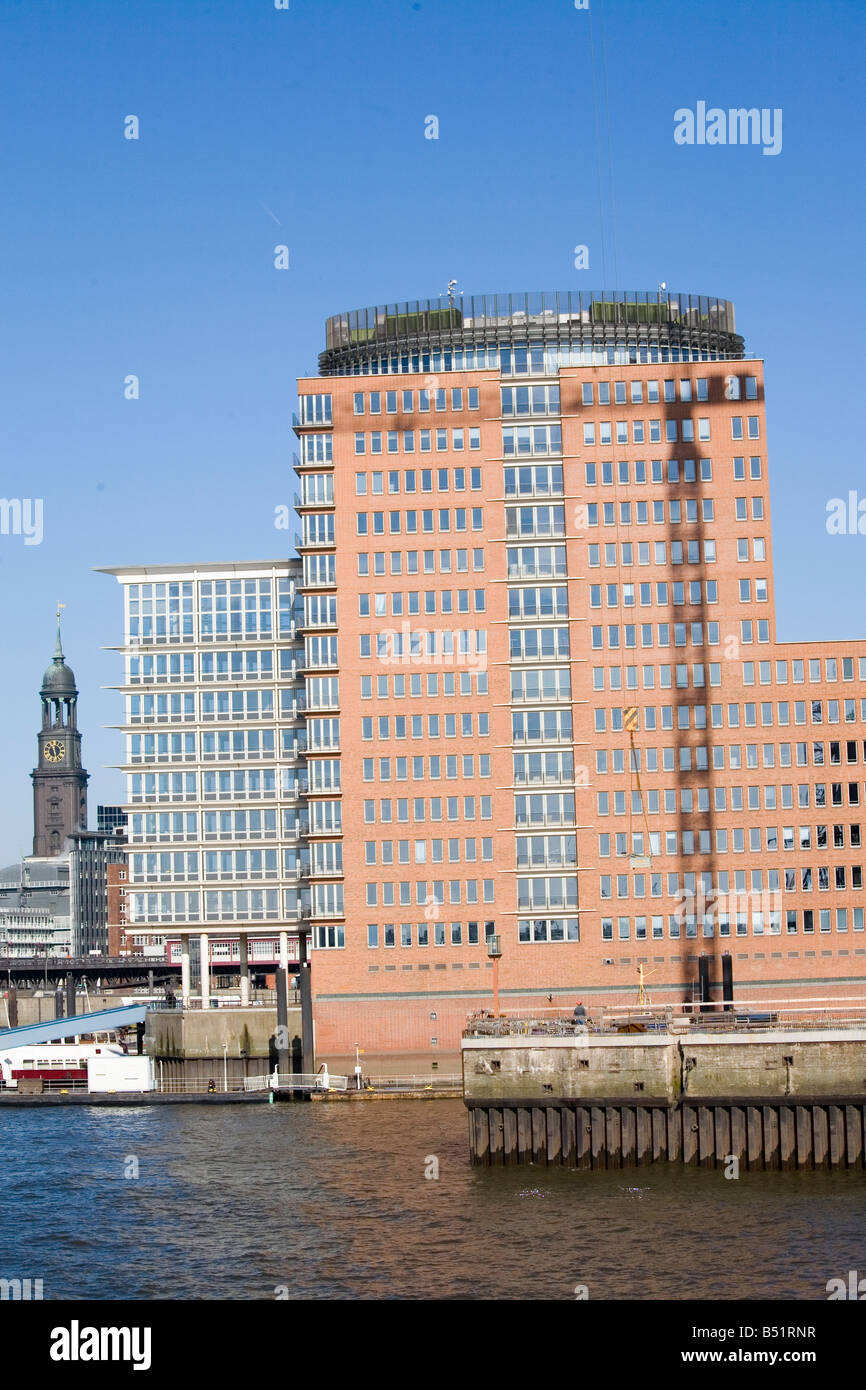 Hafen in Hamburg; Deutschland Stockfoto