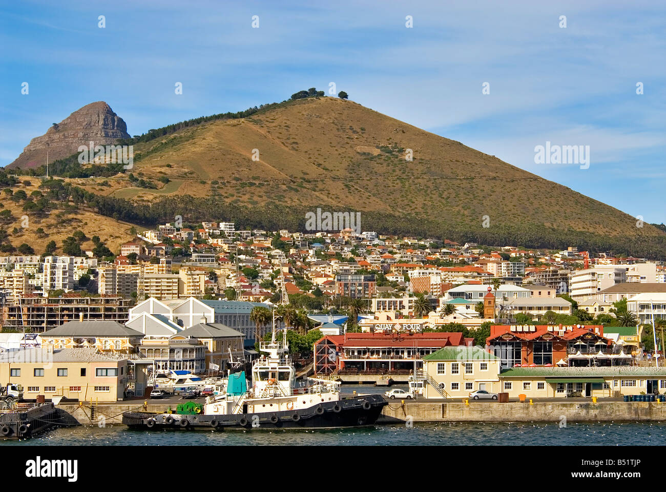 Hafen von Kapstadt Stockfoto