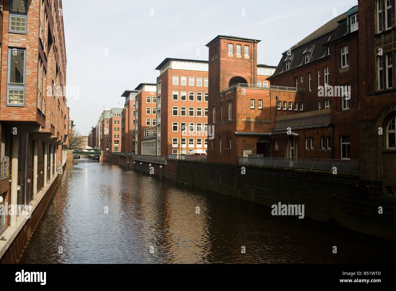 Alster-Flotte Stockfoto