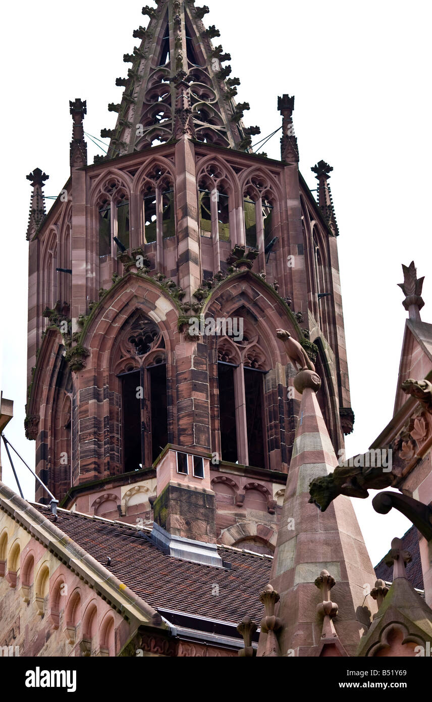 Freiburger Münster in Deutschland Stockfoto