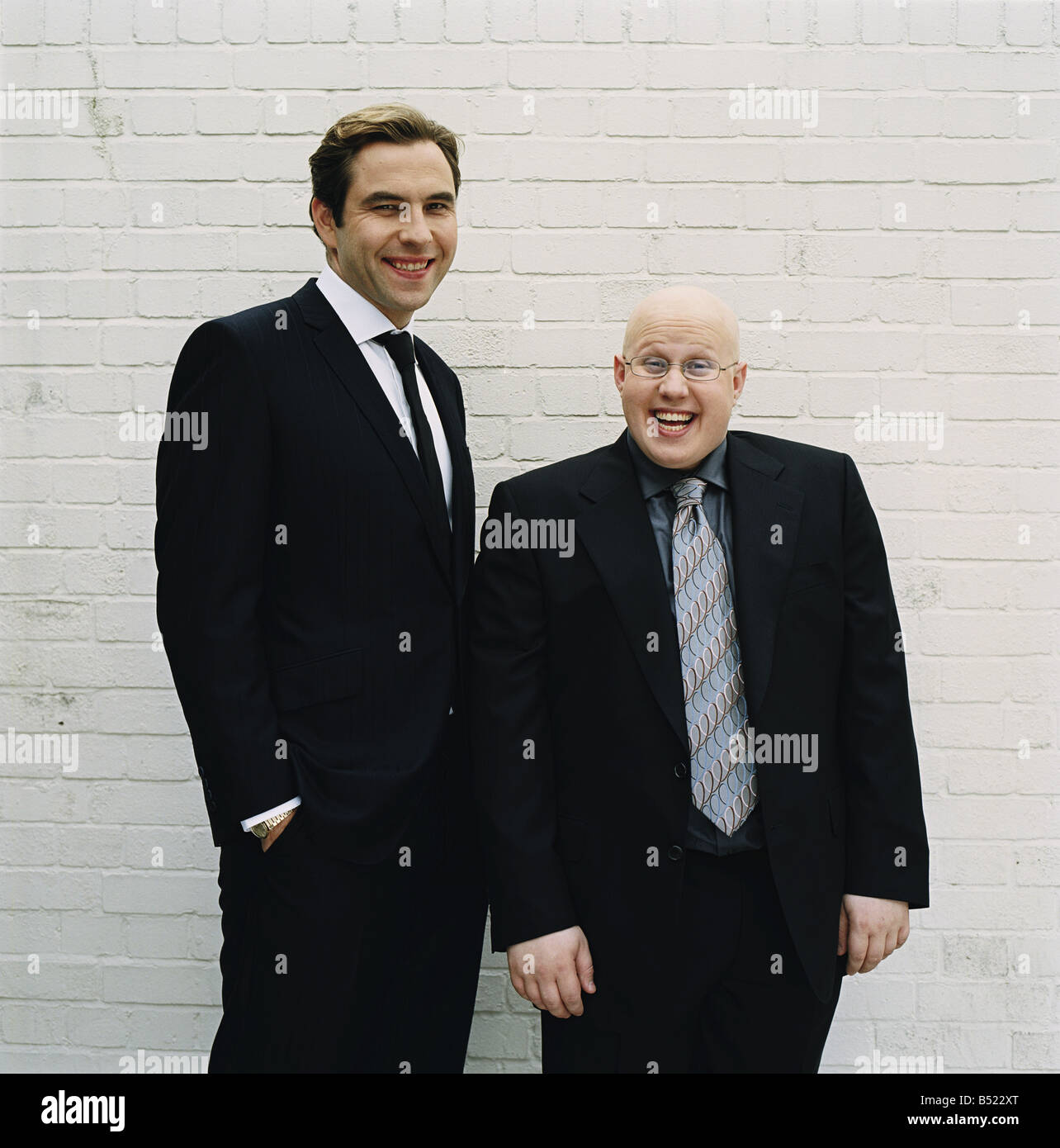 MATT LUCAS UND DAVID WALLIAMS VON LITTLE BRITAIN LAFRSSFEB05 1802 Stockfoto