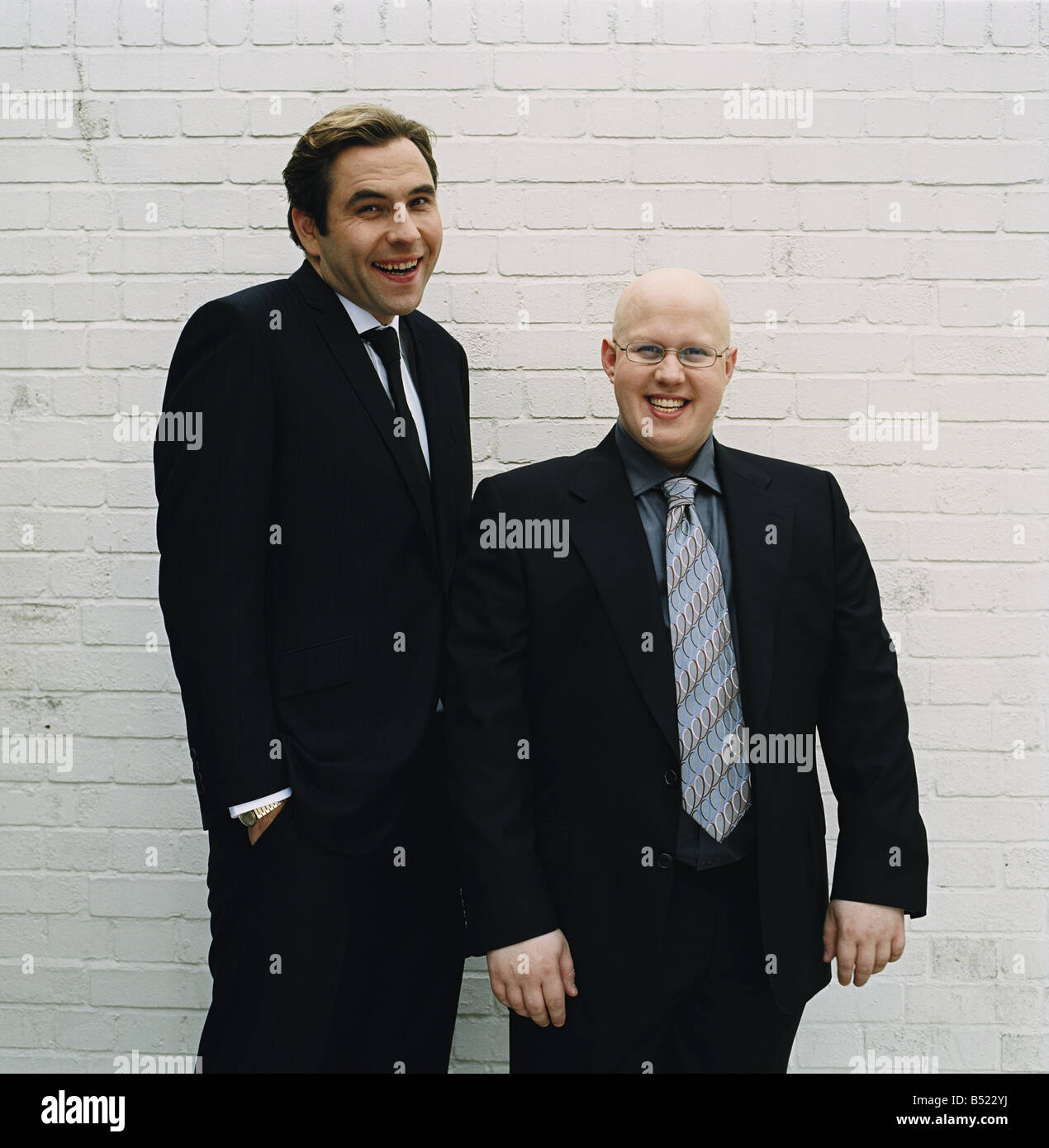 MATT LUCAS UND DAVID WALLIAMS VON LITTLE BRITAIN Stockfoto