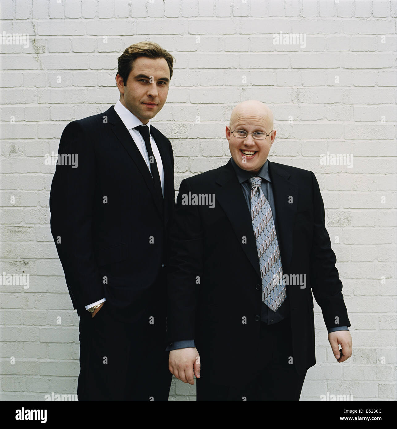MATT LUCAS UND DAVID WALLIAMS VON LITTLE BRITAIN Stockfoto