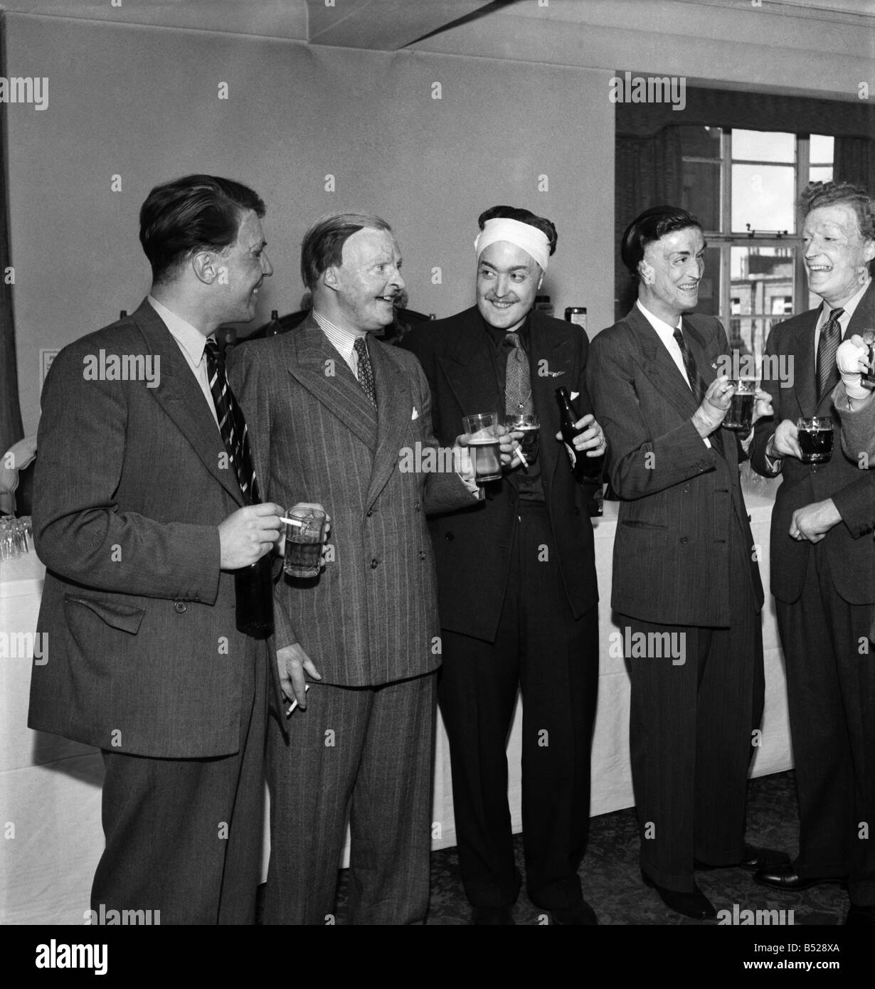 Abendessen zu feiern den Meerschweinchen-Club, ein Spezialist für plastische Chirurgie erstellt von Sir Archibald McIndoe für ehemalige World War Two Stockfoto