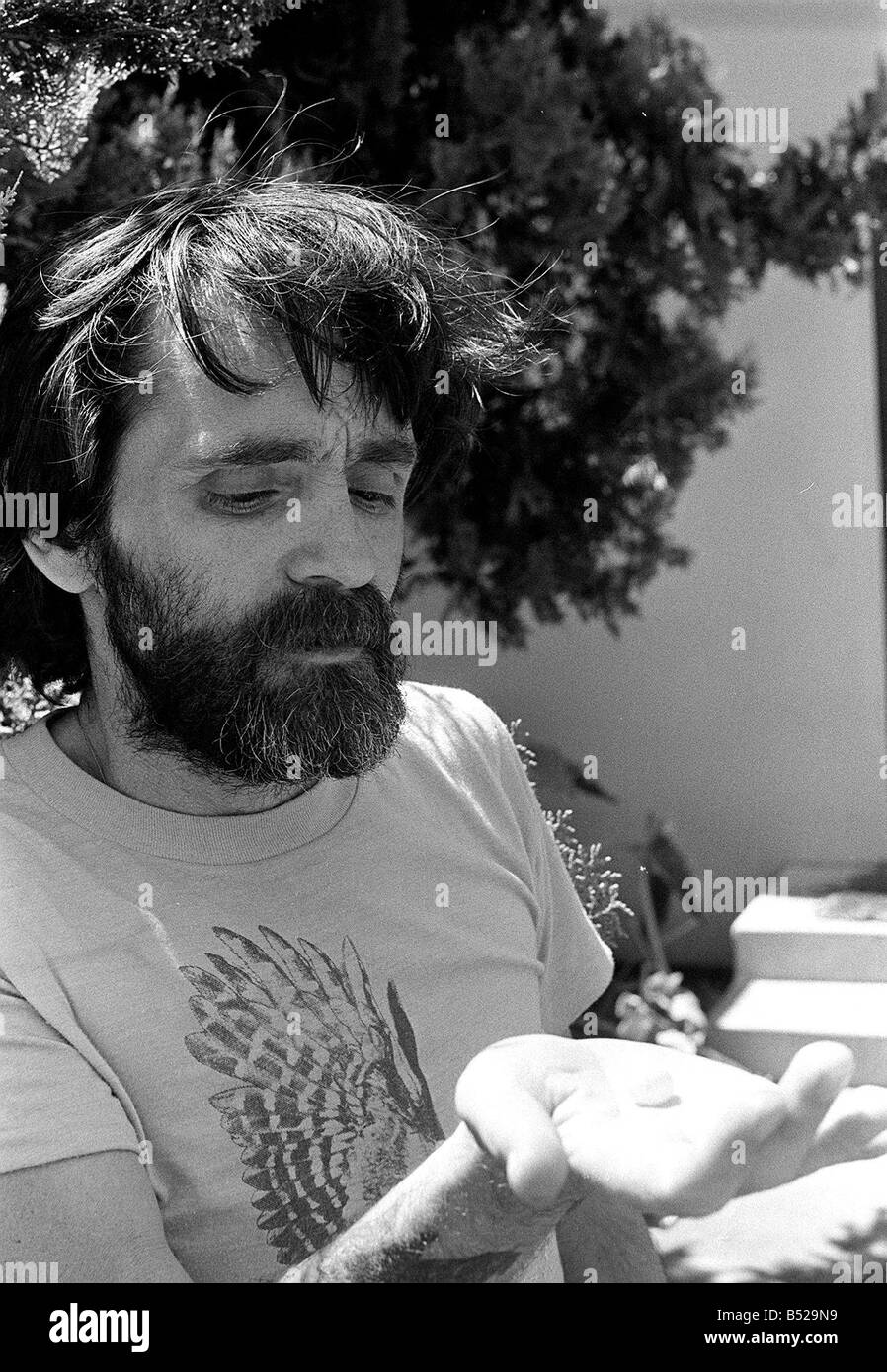 Charles Manson August 1980 der Mann, der Sharon Tate ermordet