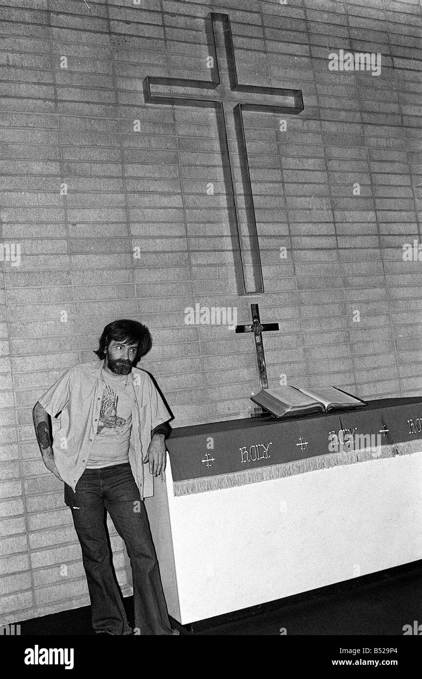 Charles Manson August 1980 der Mann, der Sharon Tate ermordet