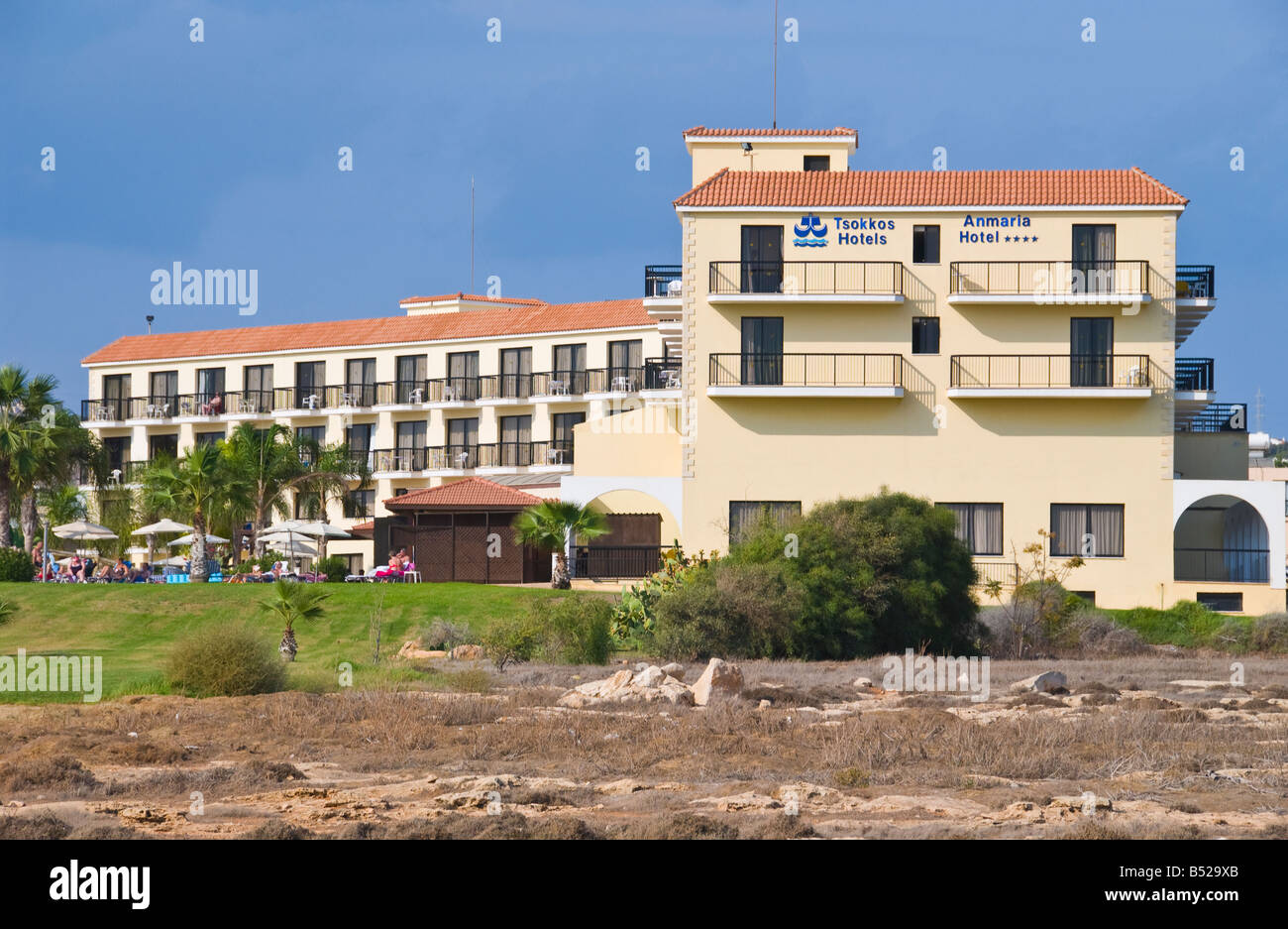 Tsokkos Anmaria Hotel in Ayia Napa auf der Mittelmeer Insel Zypern EU Stockfoto