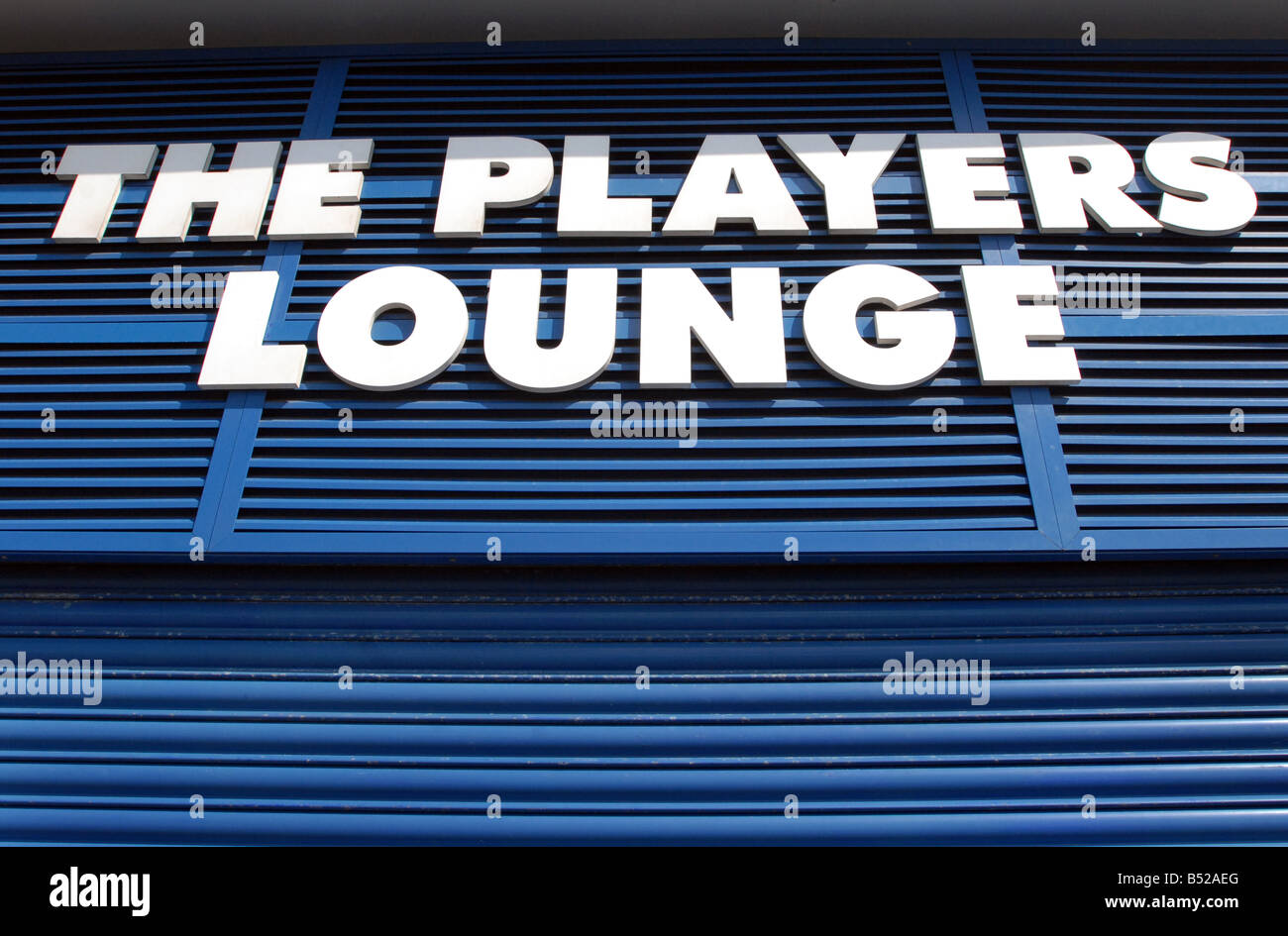 Der Players Lounge Stockfoto