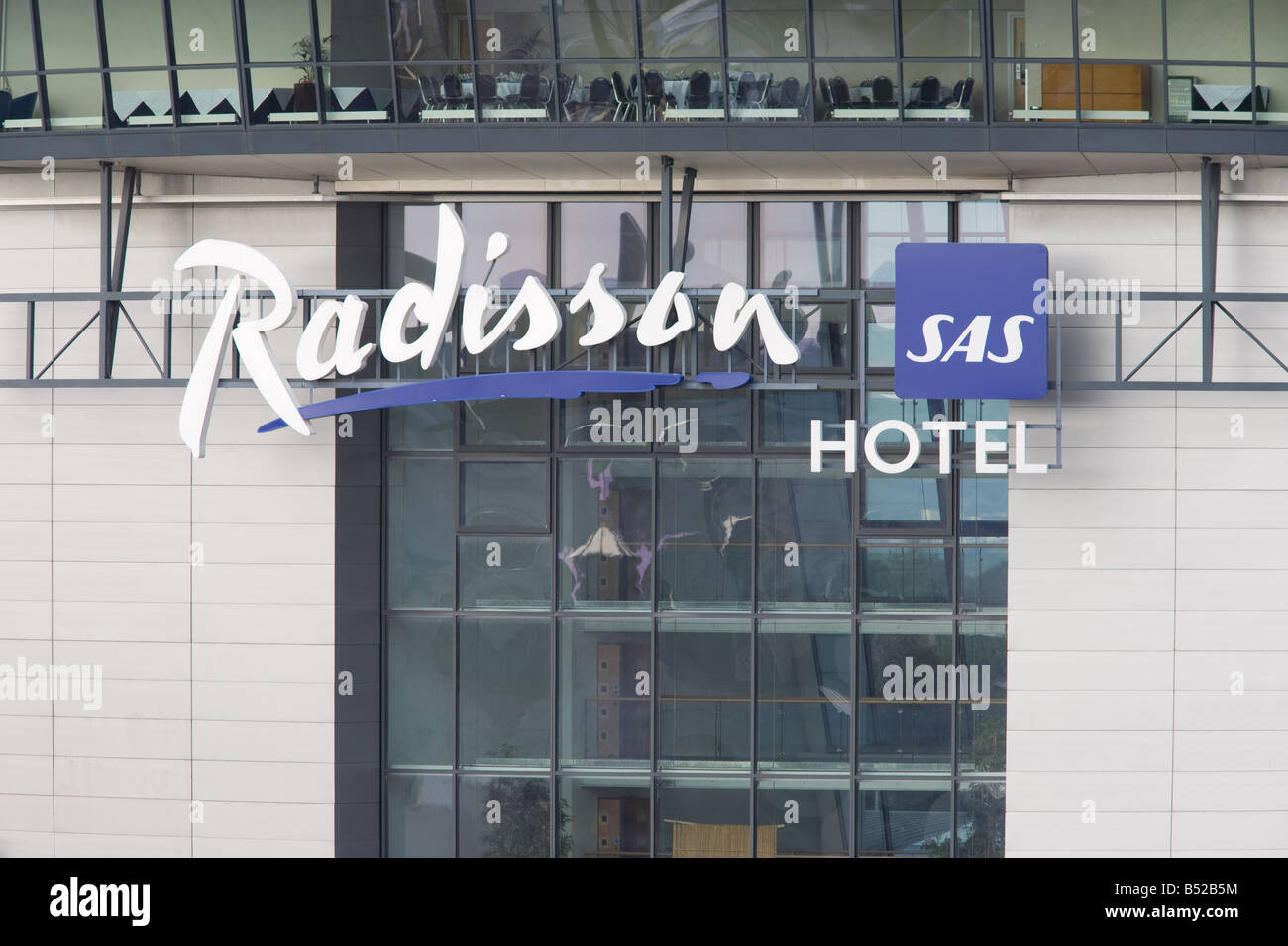 Radisson SAS Hotel Stockfoto