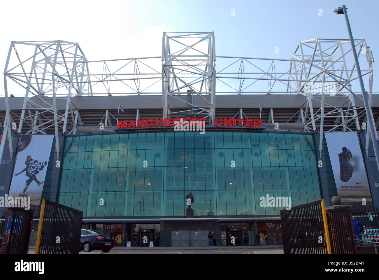 Old Trafford Manchester united Football Club mufc Stockfoto