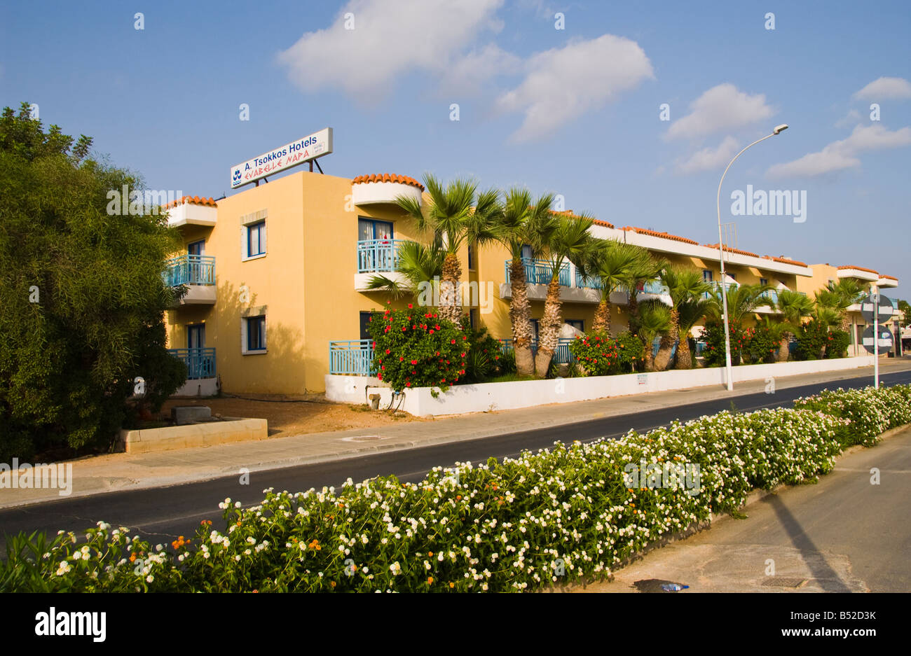 Äußere Evabelle Napa Hotels in Ayia Napa auf der Mittelmeer Insel Zypern EU Stockfoto