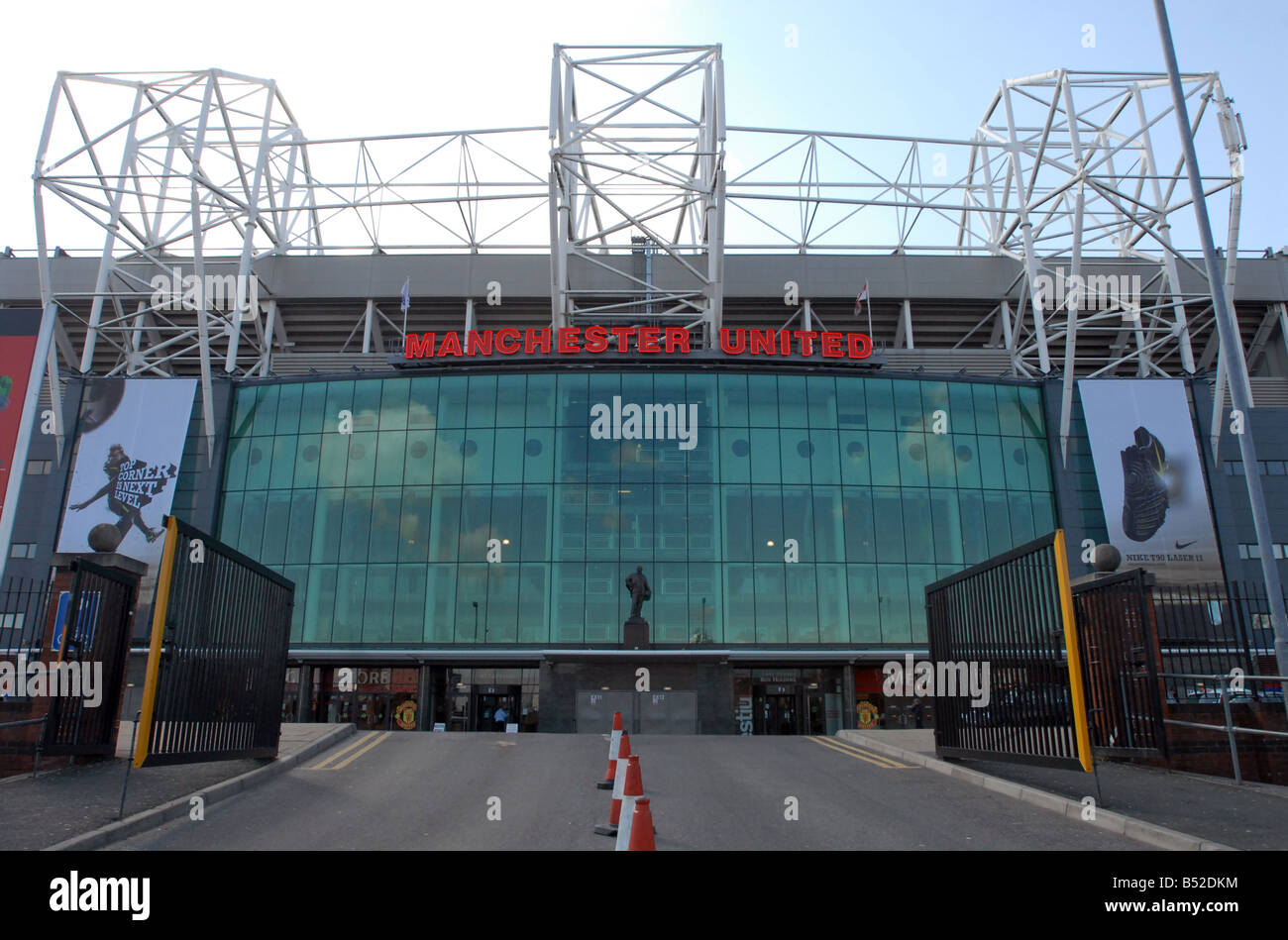Old Trafford Manchester united Football Club mufc Stockfoto