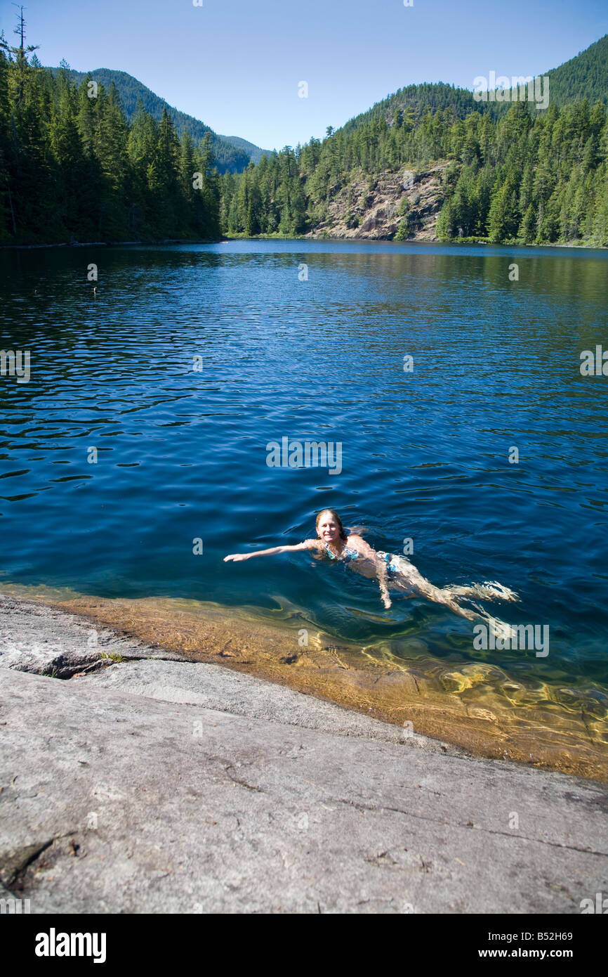 Cassel See Teakearne Arm Desolation Sound in British Columbia Kanada Stockfoto