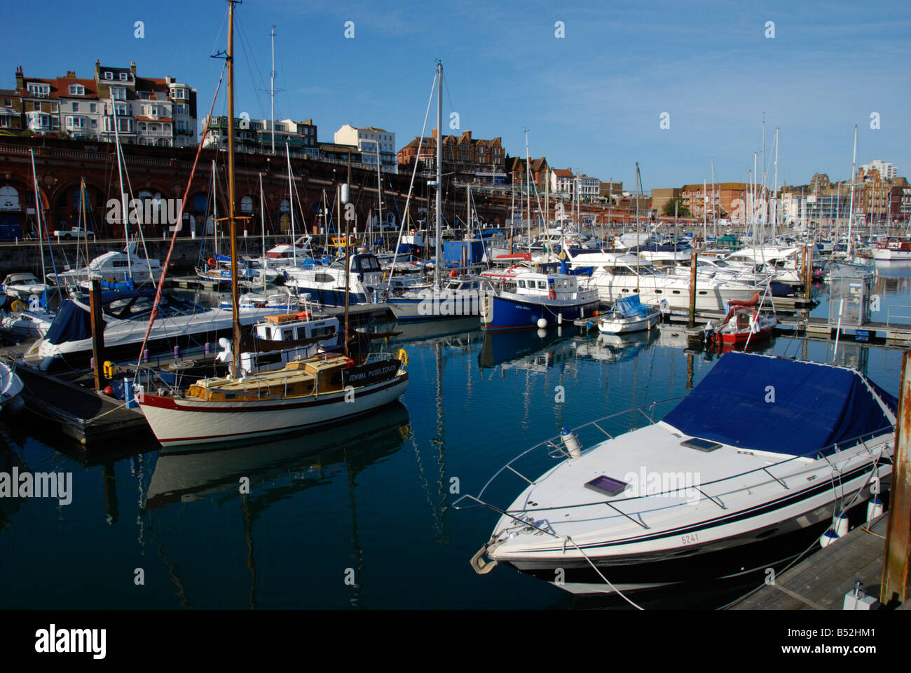 Ramsgate Royal Marina Kent England Stockfoto