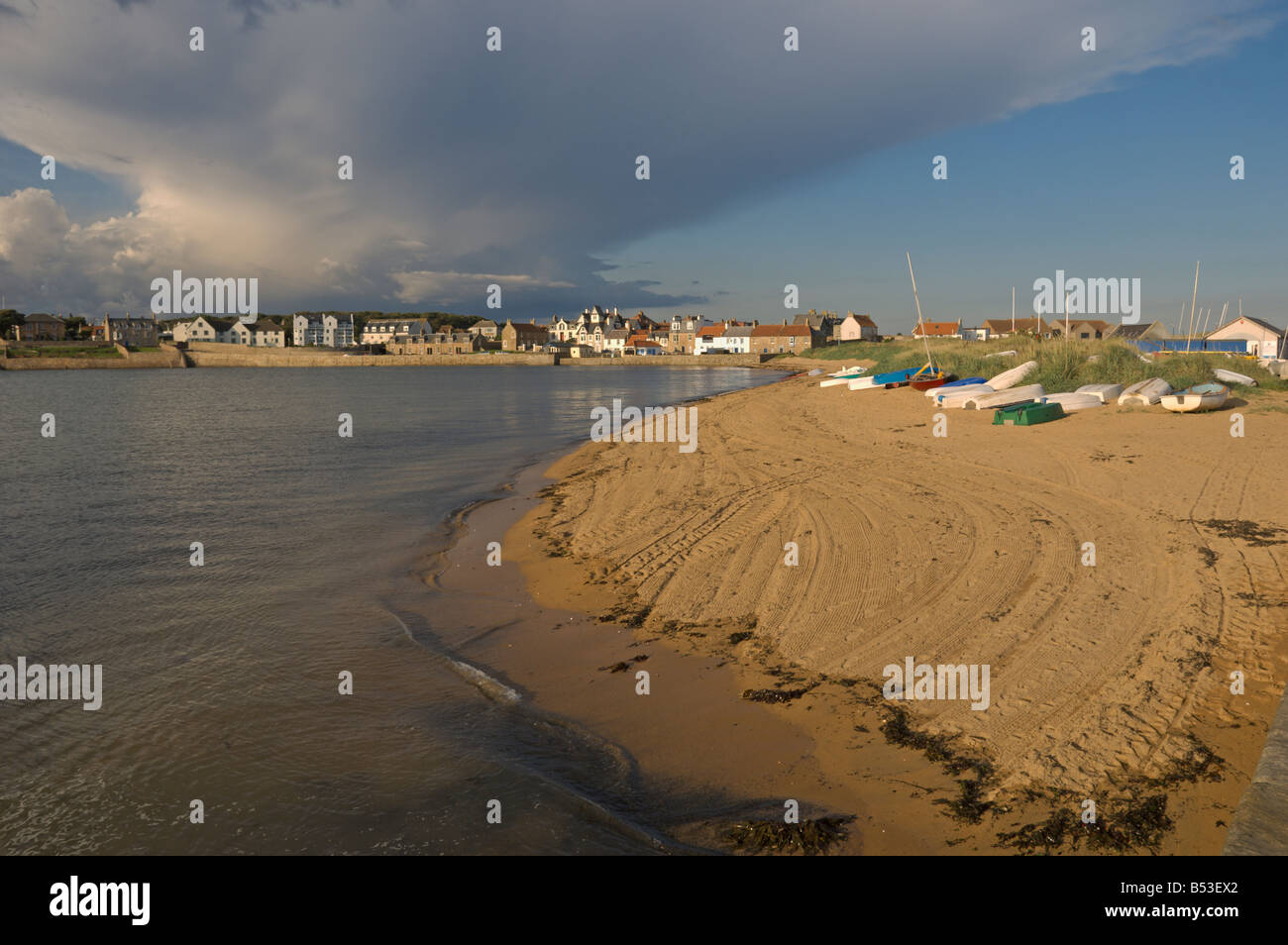 Elie Hafenstrand Neuk of Fife Fife Schottland August 2008 Stockfoto