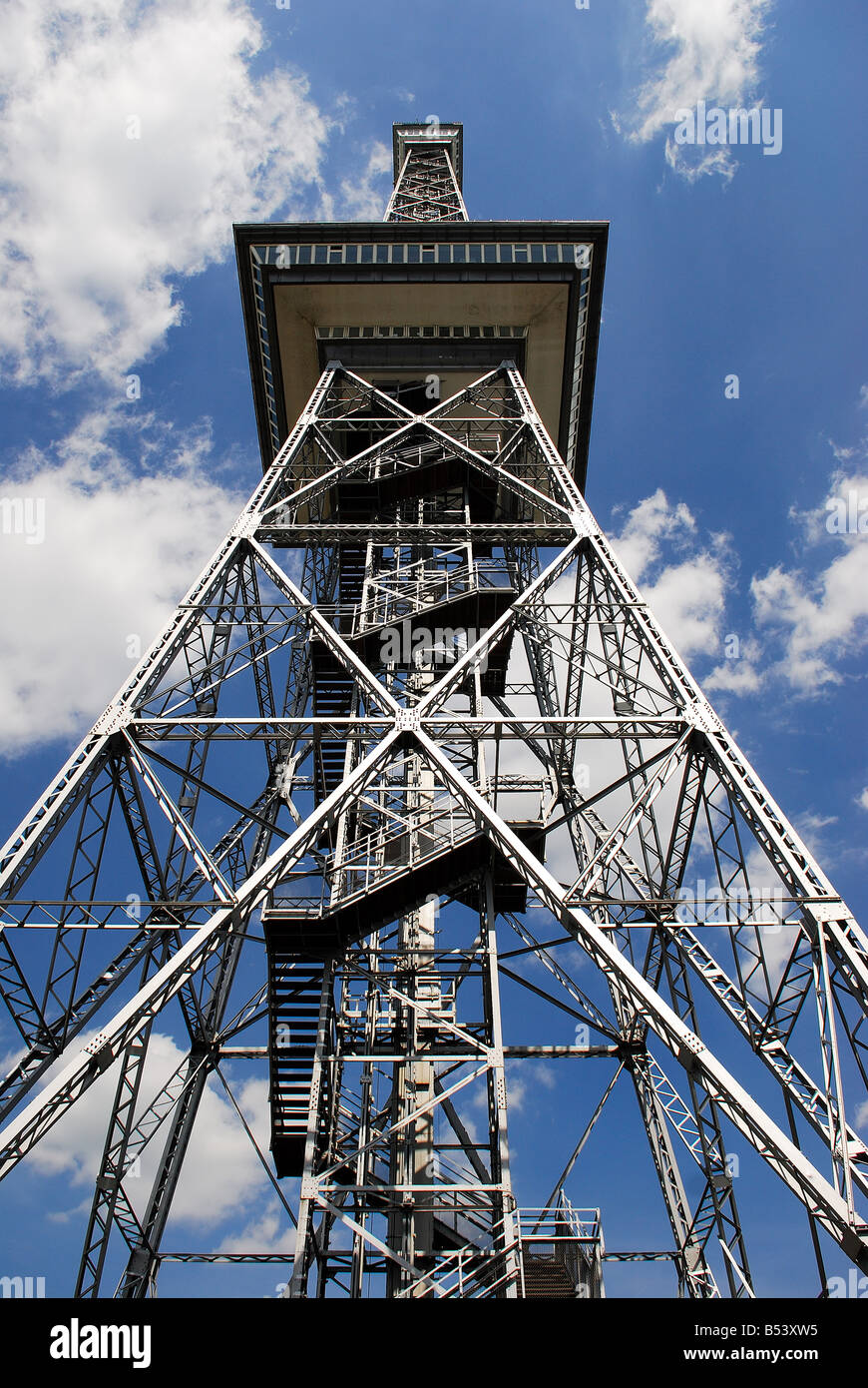 Berlin, Funkturm, Turm, Deutschland, Berlin, Signal, Radiostation, Rbb, kazimierzjurewicz.blogspot.com Stockfoto