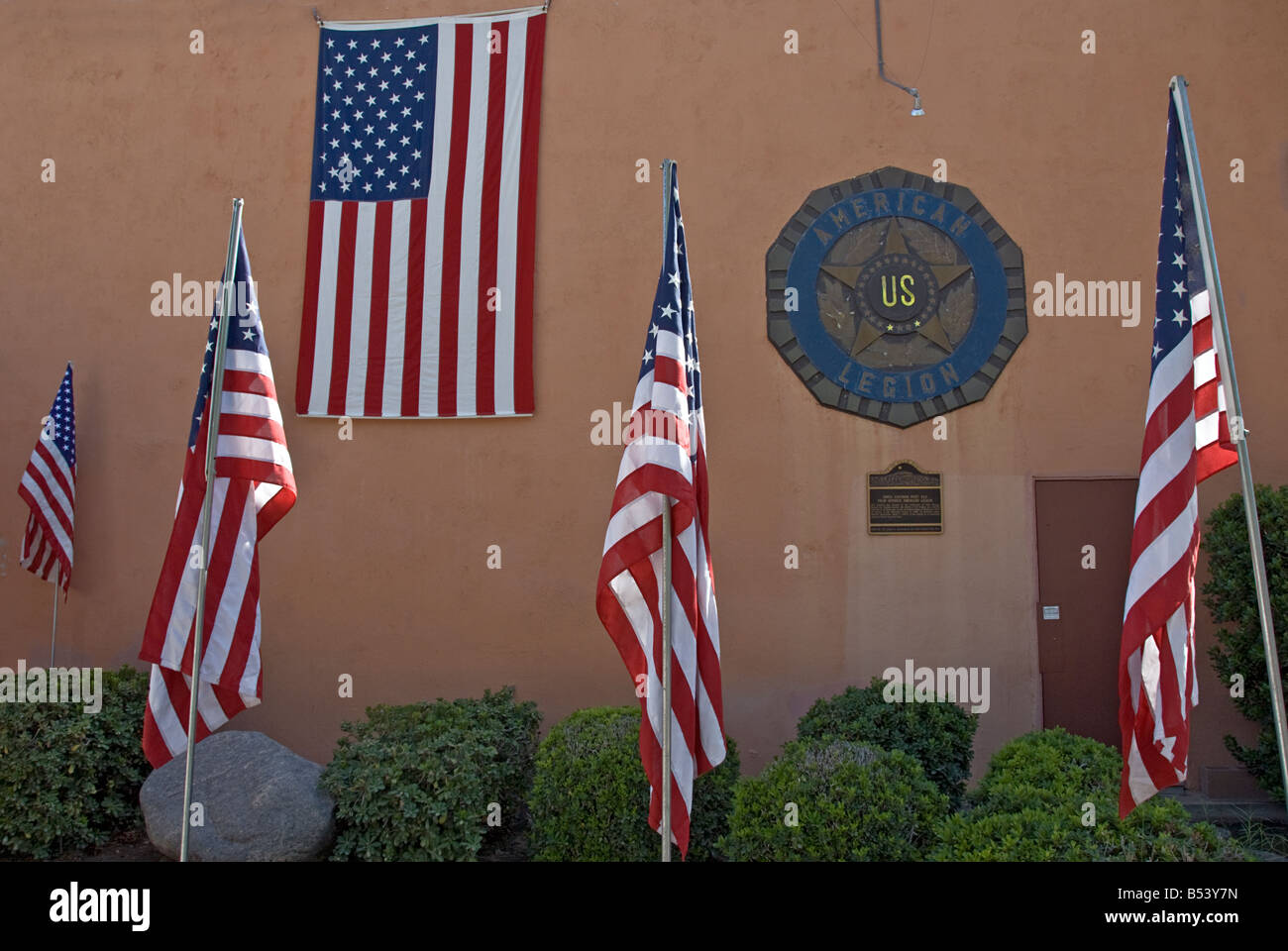 Owen Coffman Post 519 Palm Springs CA American Legion Stockfoto