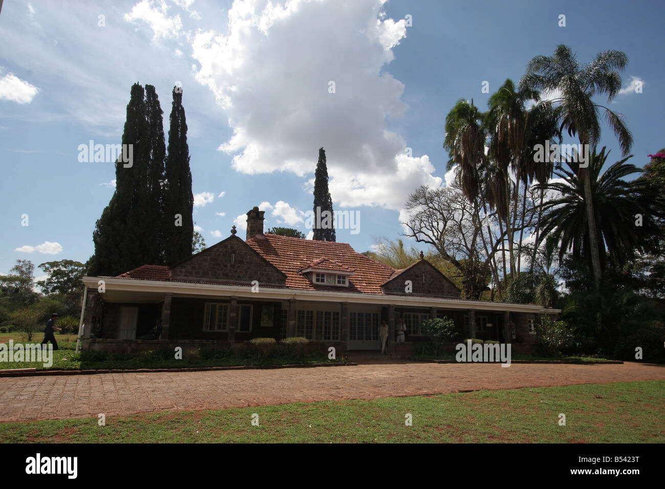 Blixens Haus in Nairobi Stockfoto