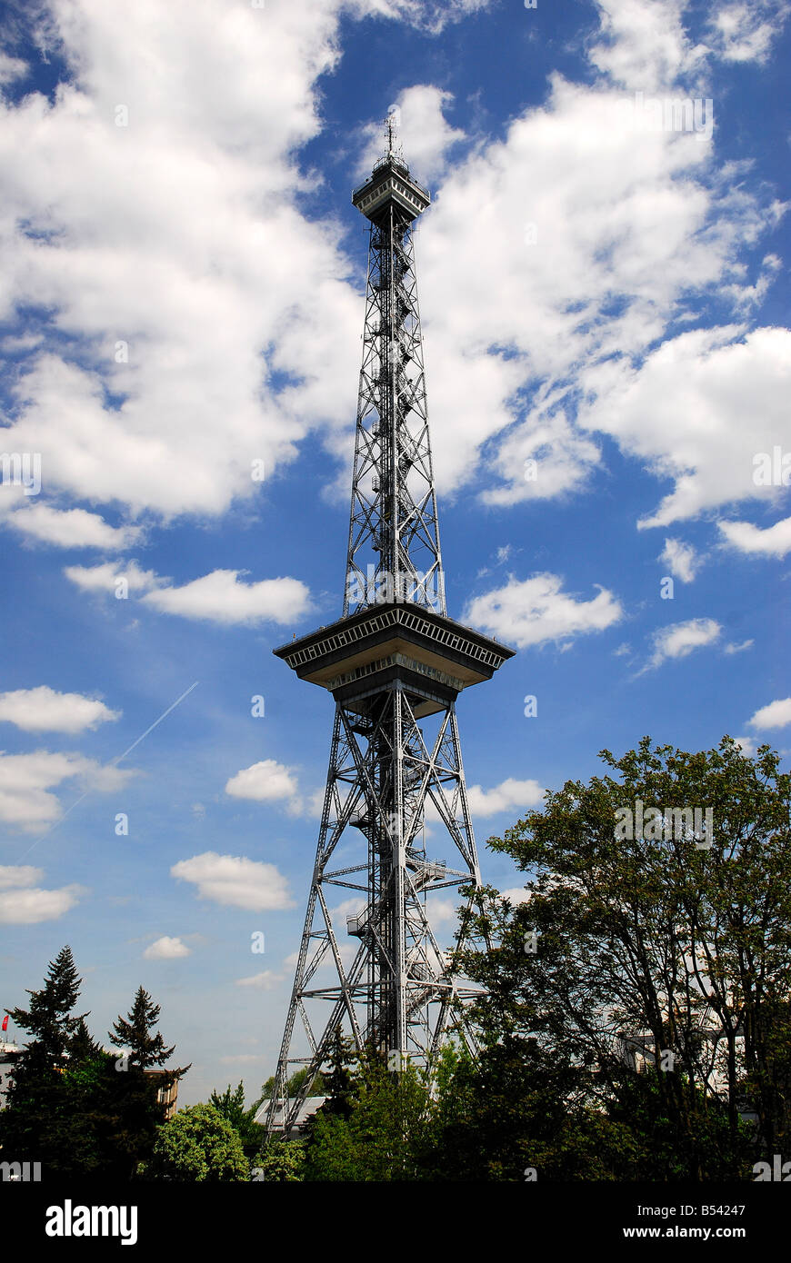 Berlin, Funkturm, Turm, Deutschland, Signal, Radio, kazimierzjurewicz.blogspot.com Stockfoto