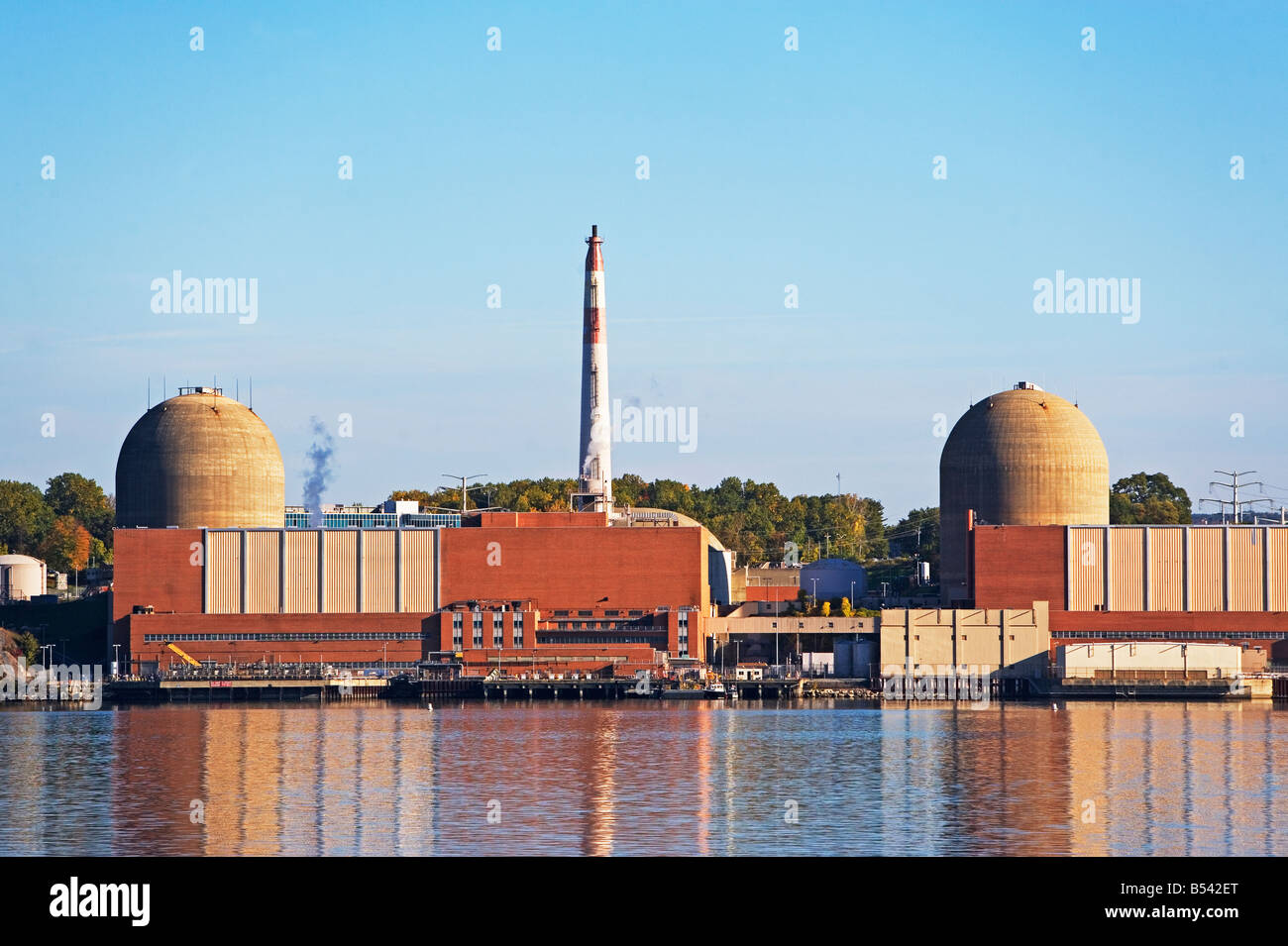 Kernkraftwerk, Energie, stoney Point, Rockland County, Bundesstaat New York, Strom, teuer, billig und gefährlich Stockfoto