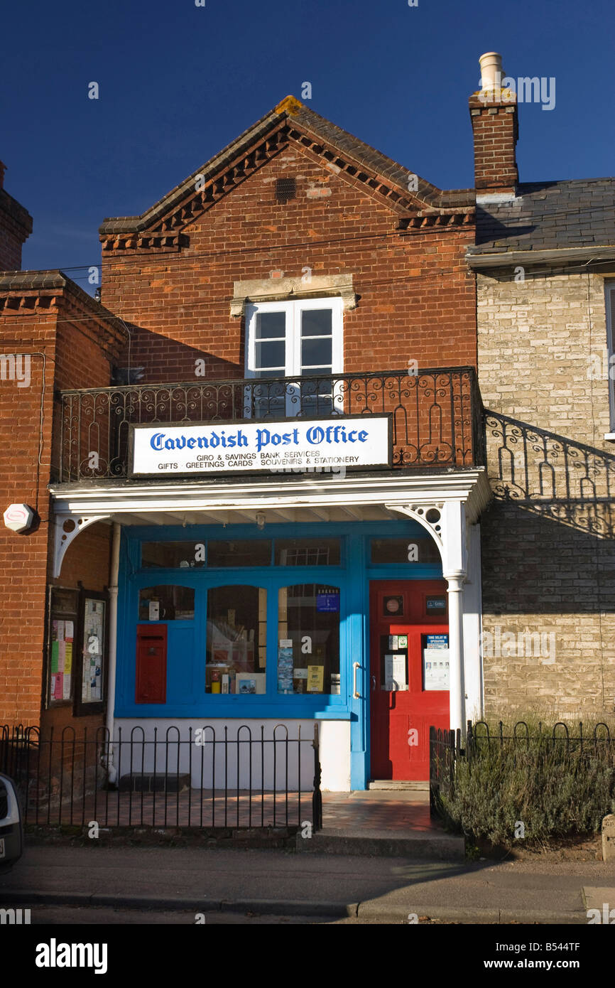 Cavendish Postamt, Suffolk, UK Stockfoto