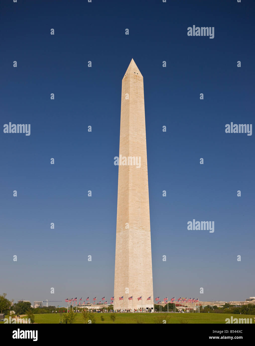WASHINGTON DC USA Washington Monument Stockfoto