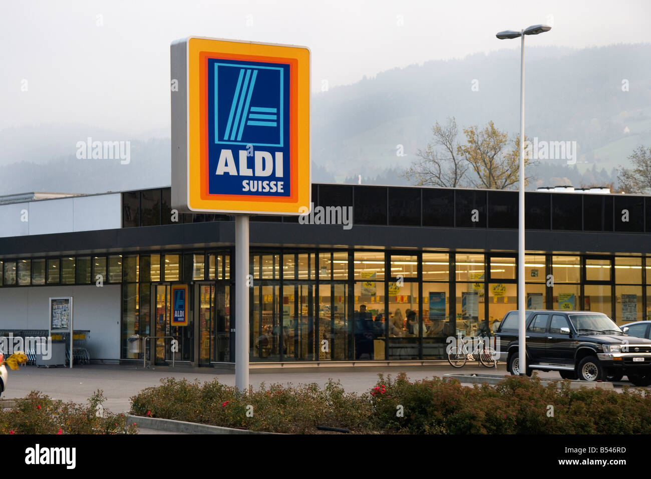 ALDI Suisse, Discounter, Supermarkt, Schweiz, Europa, schweizerisch, europäisch Stockfoto