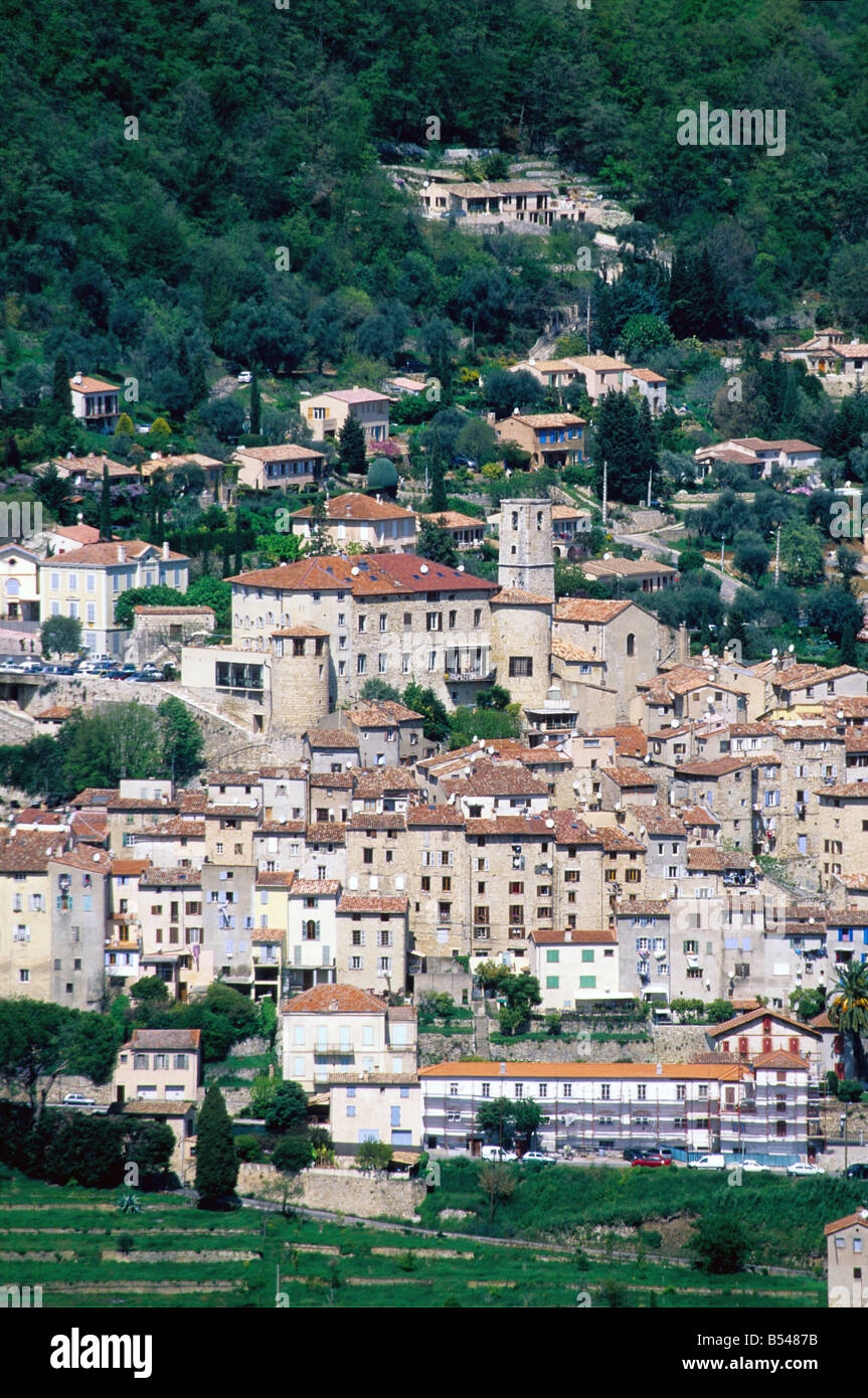 Le Bar Sur Loup Alpes-MAritimes 06 Côte d ' Azur Cote d ' Azur PACA Frankreich Europa Stockfoto