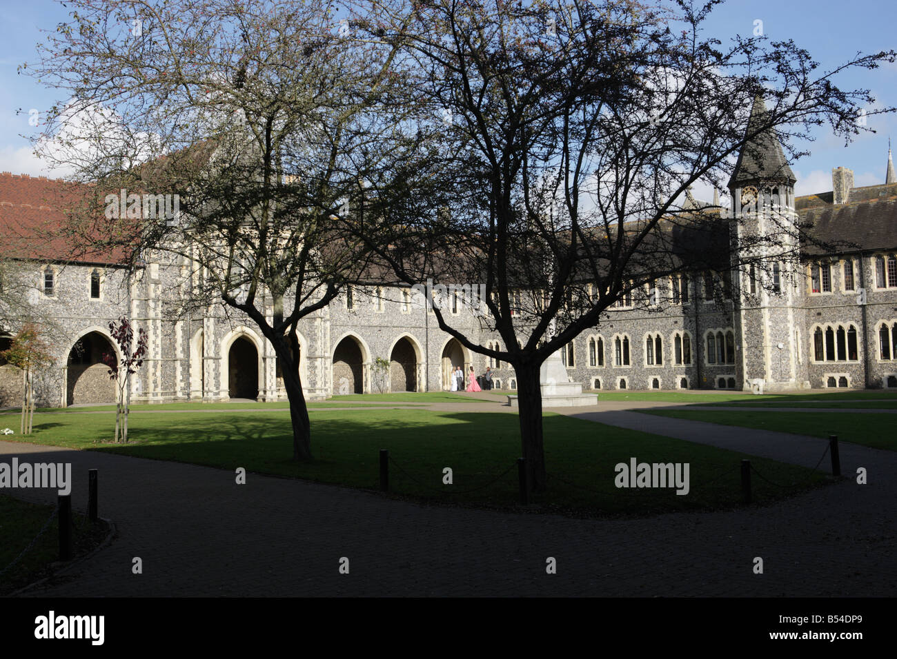 Lancing College in West Sussex. Stockfoto