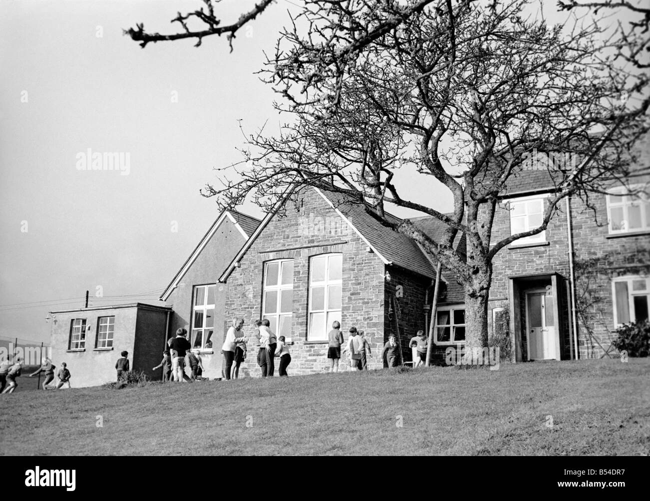 Viktorianische Schule Feature. Bray Gymnasium, Brayford, North Devon