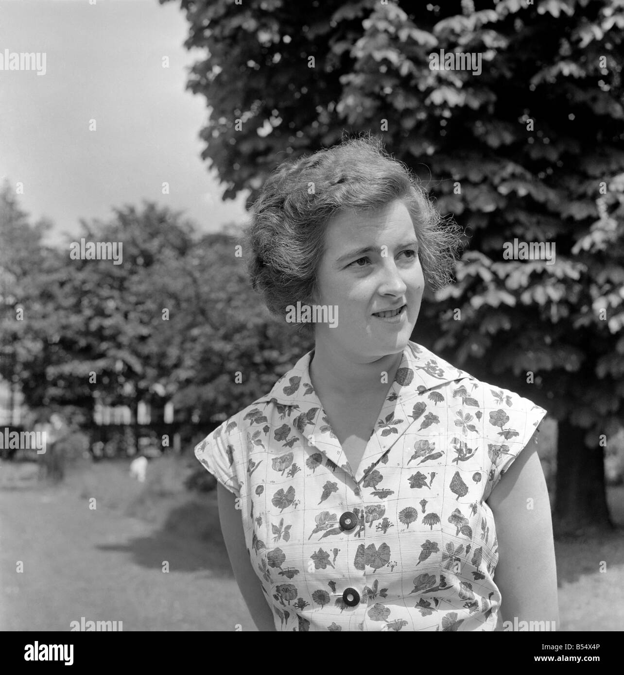 Prinzessin Elizabeth Donata Reuss Wiens &#13; &#10; Juni 1960 &#13; &#10; M4402-001 Stockfoto