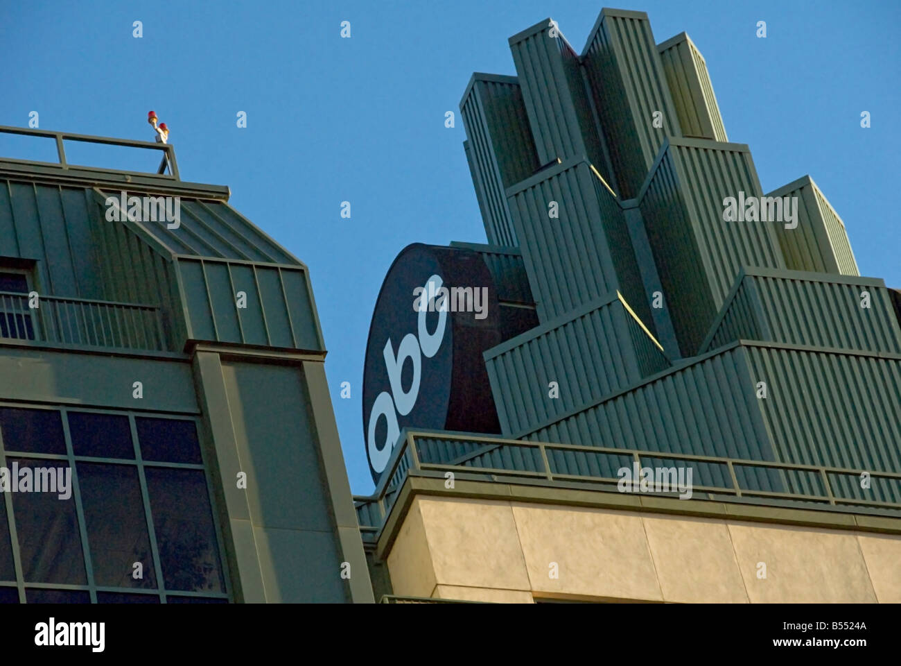 American Broadcasting Company Abc Us Amerikanischer Netzwerkbildung Angrenzend An Den Walt Disney Studios Burbank Ca Stockfotografie Alamy