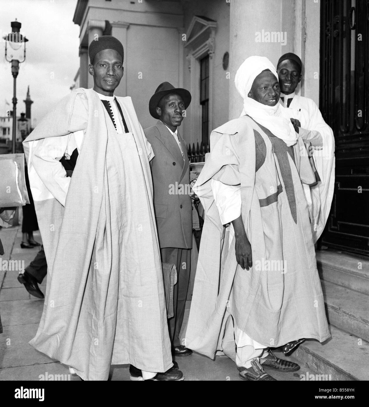 Die Verfassung von Nigeria Konferenz eröffnet heute um 10 Uhr, Carlton House Terraco. Delegierte aus den verschiedenen Teilen von Nigeria kamen Stockfoto