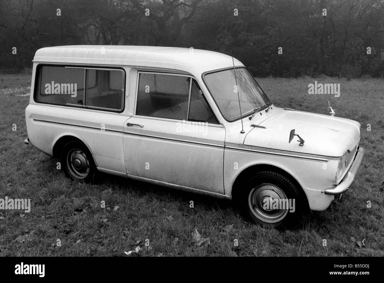 Verkehr: Autos: eine kaiserliche Kombi Hillman. Dezember 1969 Z12298-002 Stockfoto