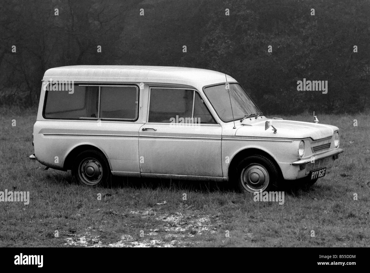 Verkehr: Autos: eine kaiserliche Kombi Hillman. Dezember 1969 Z12298-003 Stockfoto