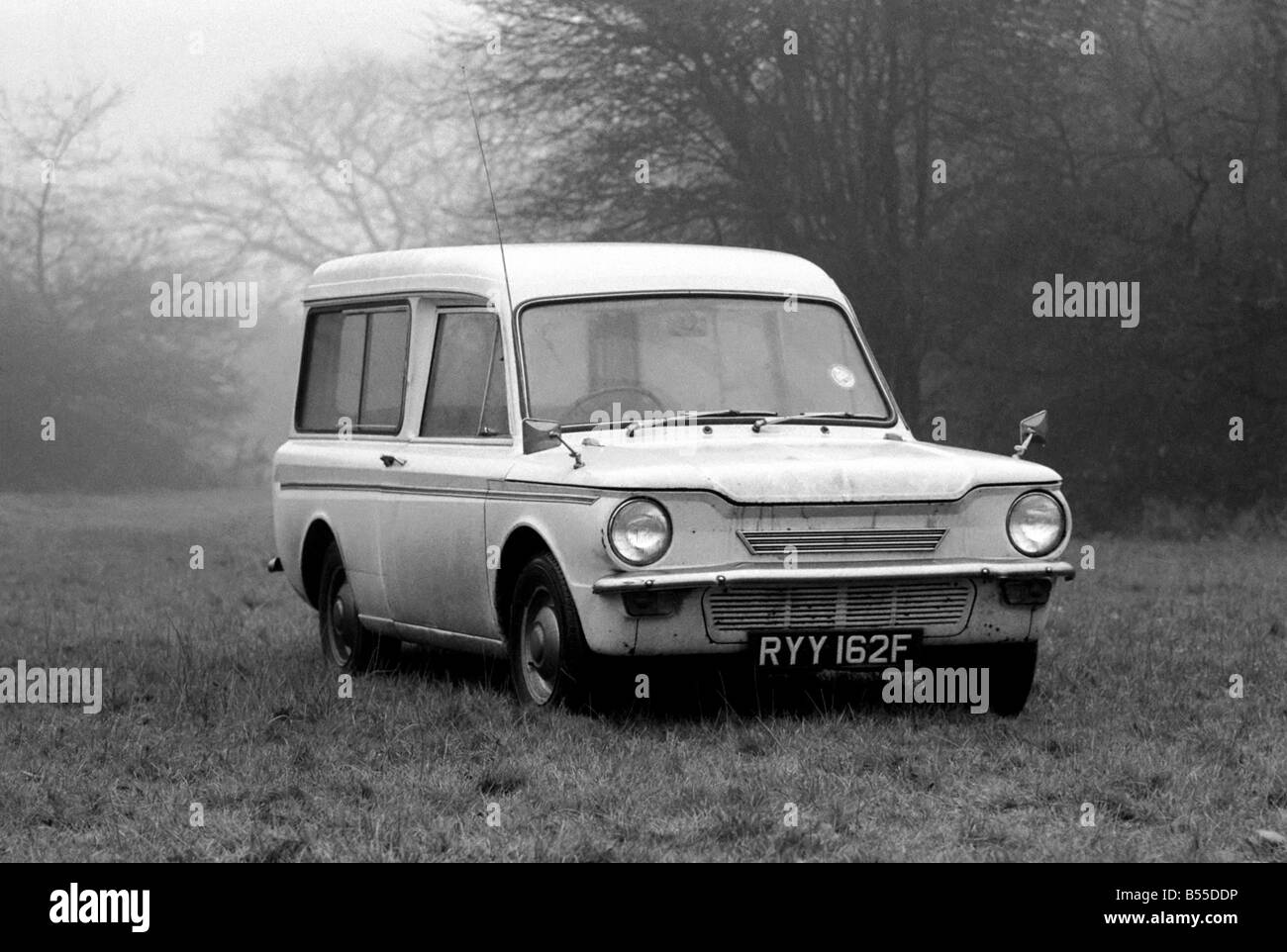Verkehr: Autos: eine kaiserliche Kombi Hillman. Dezember 1969 Z12298 Stockfoto
