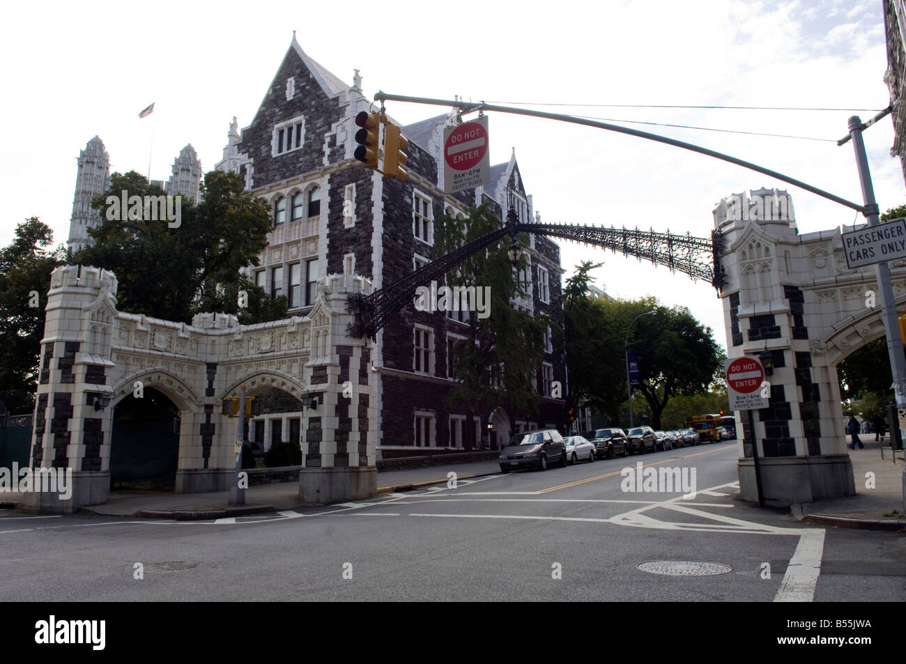 Das City College der City University of New York-Campus in Harlem auf 4. Oktober 2008 Frances M Roberts Stockfoto