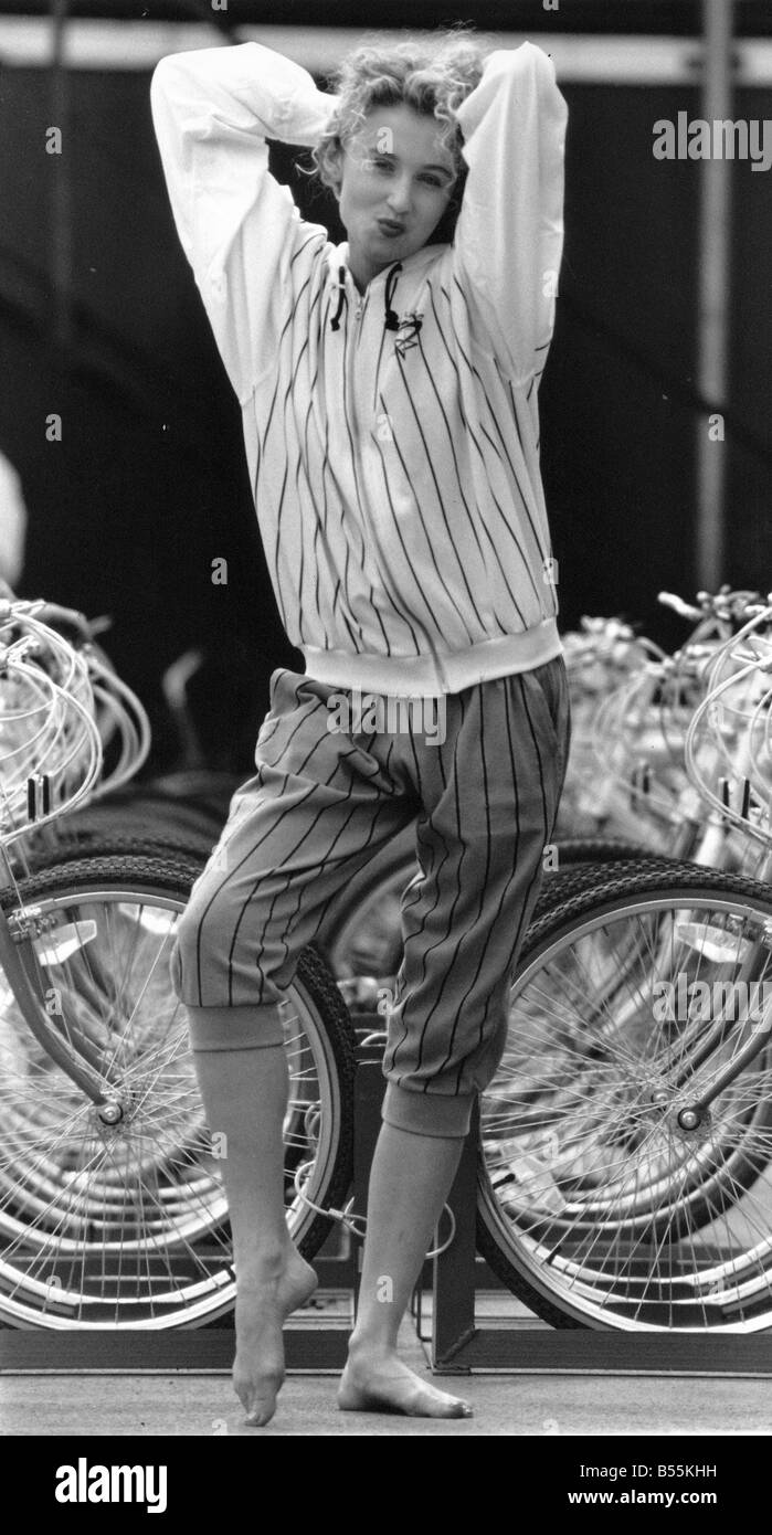 Ein Modell Sport Mode Sport Stockfoto